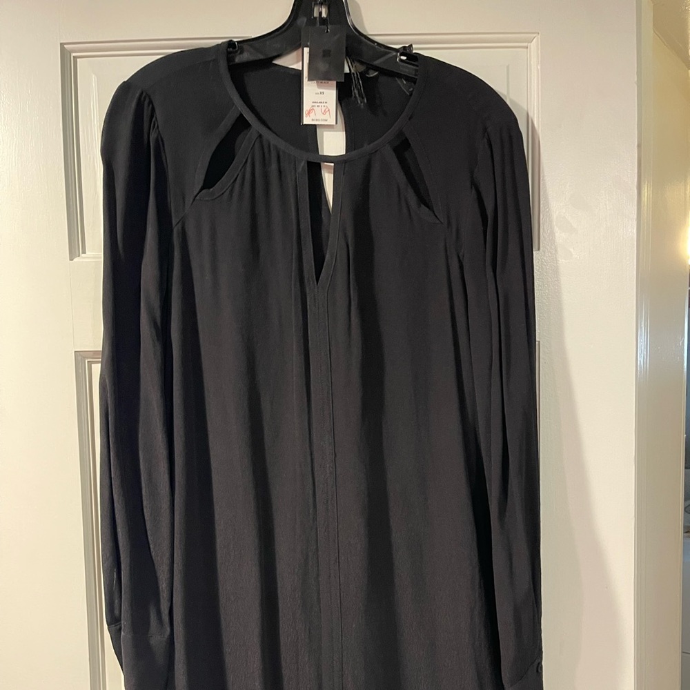 BCBG black long sleeve dress size XS